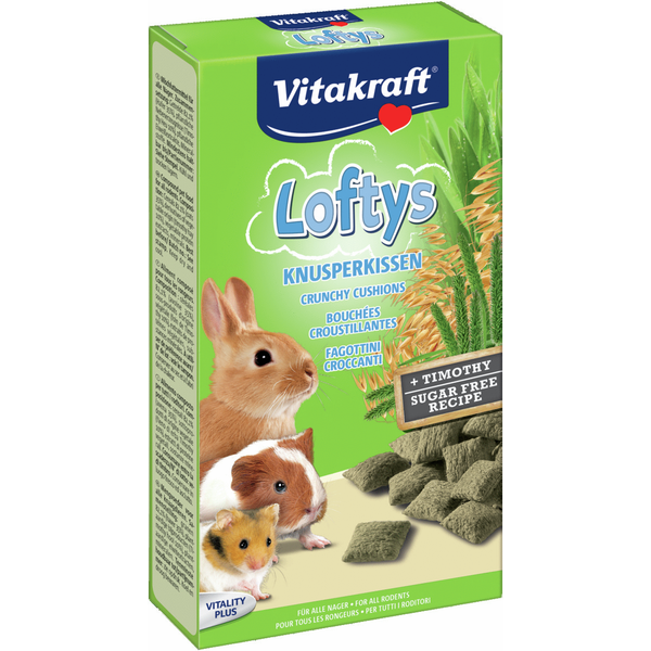Afbeelding Vitakraft Loftys Knaagdier - Knaagdiersnack - 100 g door Petsplace.nl