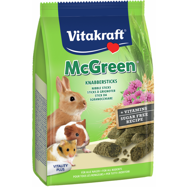 Afbeelding Vitakraft Knaagdier Greenies - Konijnensnack - 50 g door Petsplace.nl