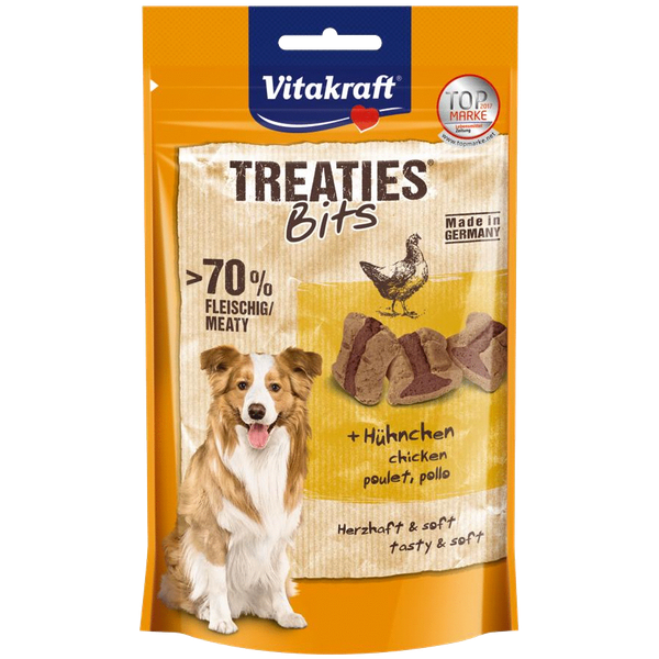Vitakraft Treaties Bits 120 g Hondensnacks Bacon&Kip