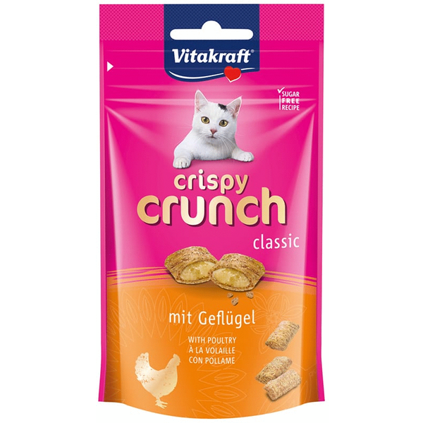 Afbeelding Vitakraft Crispy Crunch Gevogelte Kattensnacks door Petsplace.nl