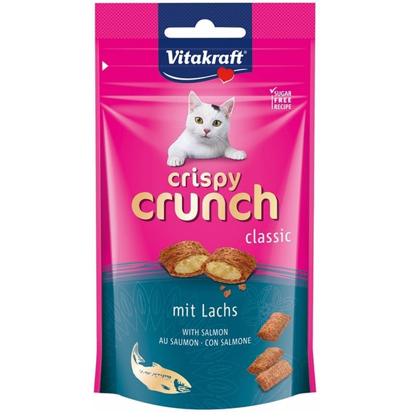 Afbeelding Vitakraft Crispy Crunch - Kattensnack - 60 g door Petsplace.nl