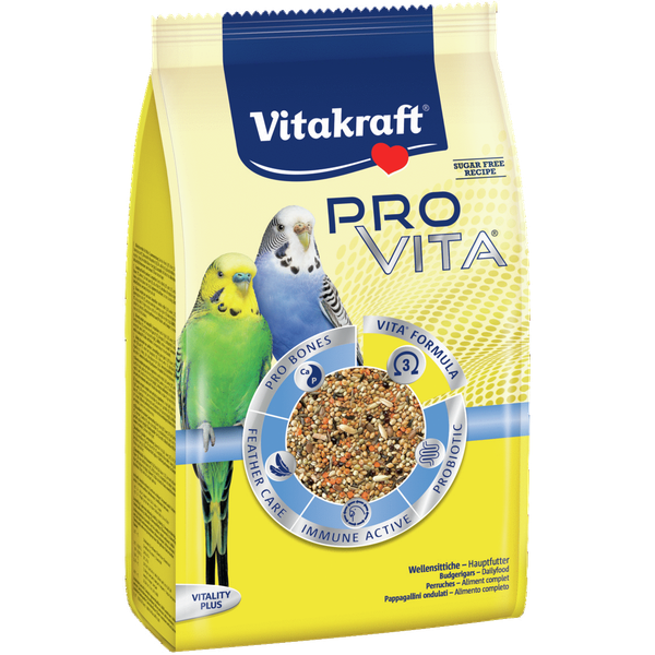 Afbeelding Vitakraft Pro Vita Parkiet - Vogelvoer - 800 g door Petsplace.nl