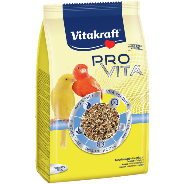 Afbeelding Vitakraft Pro Vita Kanarie - Vogelvoer - 800 g door Petsplace.nl