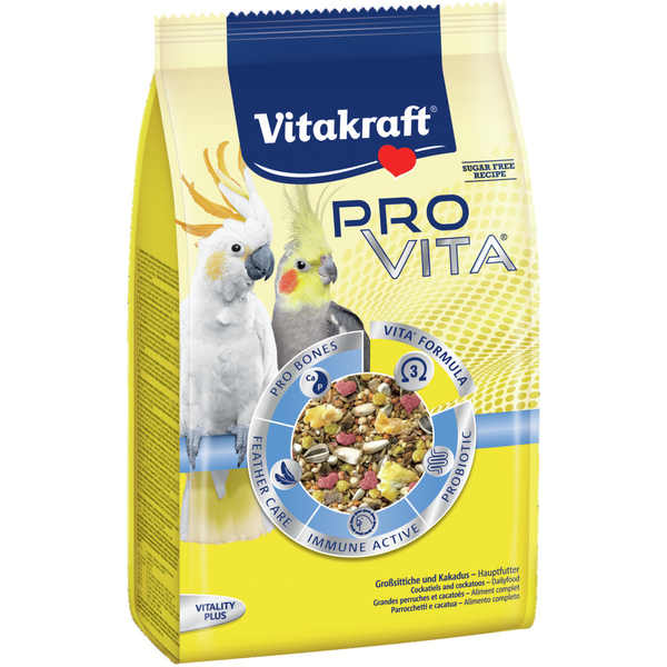 Afbeelding Vitakraft Pro Vita Valkparkiet - Vogelvoer - 750 g door Petsplace.nl