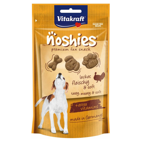 Afbeelding Vitakraft Noshies - Hondensnacks - Kalkoen 90 g door Petsplace.nl