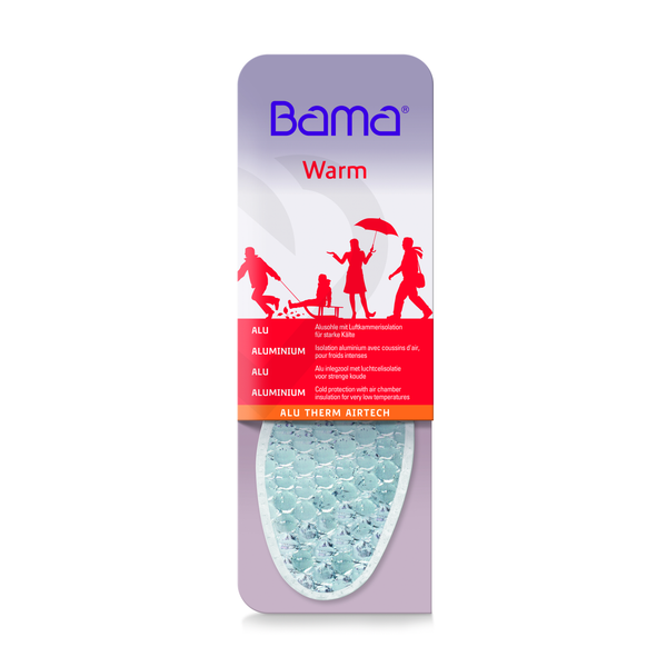 Afbeelding Bama Inlegzool Alu-Therm Zilver - Schoenonderhoud - 36 door Petsplace.nl