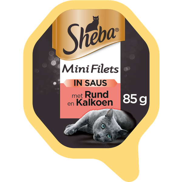 Sheba Selection Rund en Kalkoen in Saus Per 22