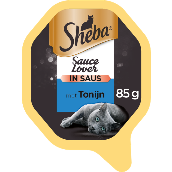 Sheba Sauce Lover met Tonijn 85 gr Per 22
