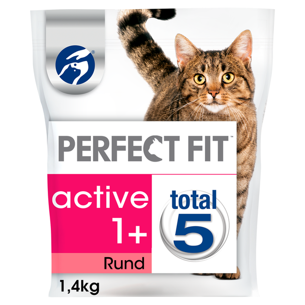 Perfect Fit Droogvoer Active Rund 1.4 kg Kattenvoer