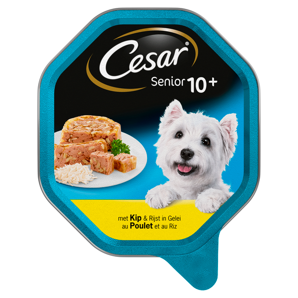 Cesar Senior Kip&Rijst in gelei Alu Kuipje