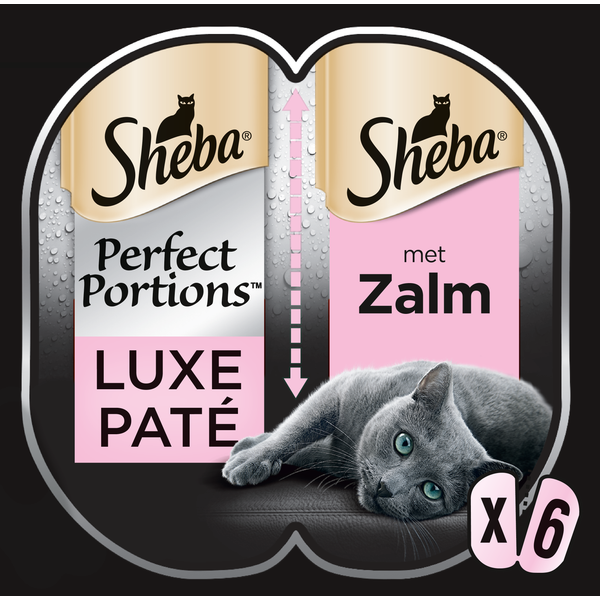Sheba Perfect Portions Adult Zalm Multipack 112,5 gr