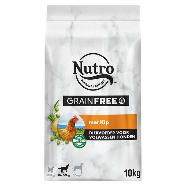 Nutro Grain Free Adult Medium kip hondenvoer 10 kg