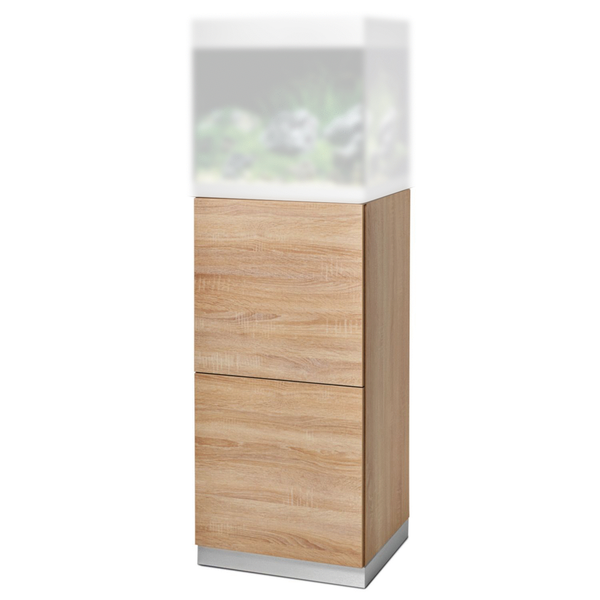 Afbeelding Oase Highline 125 Kast 50x50x107 cm - Aquariummeubel - Donker Hout door Petsplace.nl