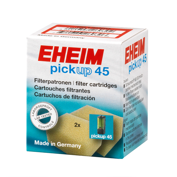 Afbeelding Eheim Filterpatroon Voor Pickup 45 - Filtermateriaal - 2 stuks Foam door Petsplace.nl