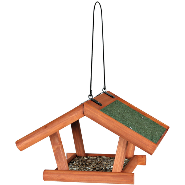 Trixie nature houten vogelhuis hang 28x30x18 cm