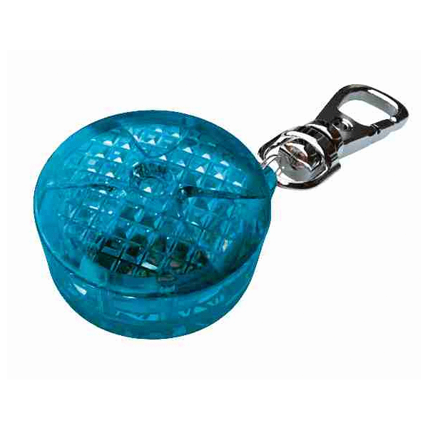 Afbeelding Trixie Flasher Voor Honden - Hondenveiligheidslampje - ø 3.5 cm Blauw door Petsplace.nl