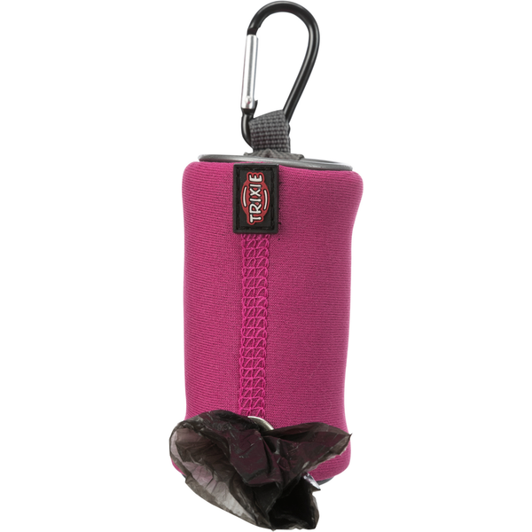 Afbeelding Trixie Poepzakhouder Neopreen - Hondenpoepzakjes - 5x9x19 cm 40 g Assorti door Petsplace.nl