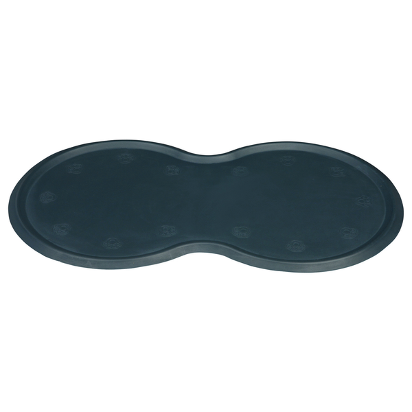 Afbeelding Trixie Placemat - Hondenvoerbak - 45x25 cm Donkergrijs door Petsplace.nl