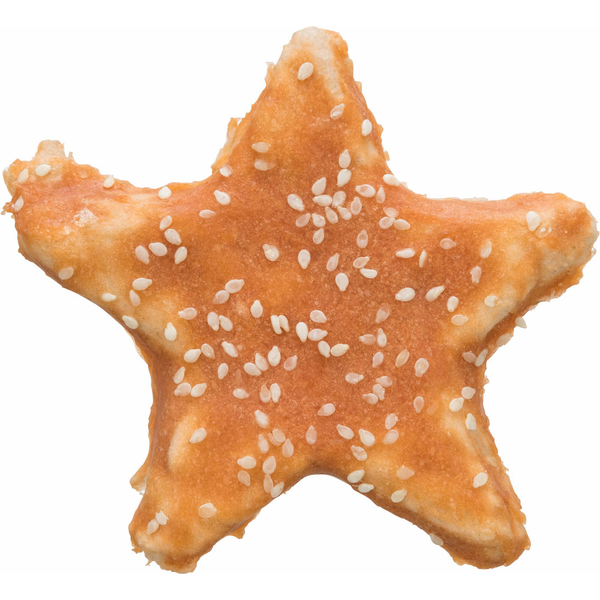 Afbeelding Trixie Merry Christmas Fun Chicken Star - Hondensnacks - 9 cm 30 g door Petsplace.nl