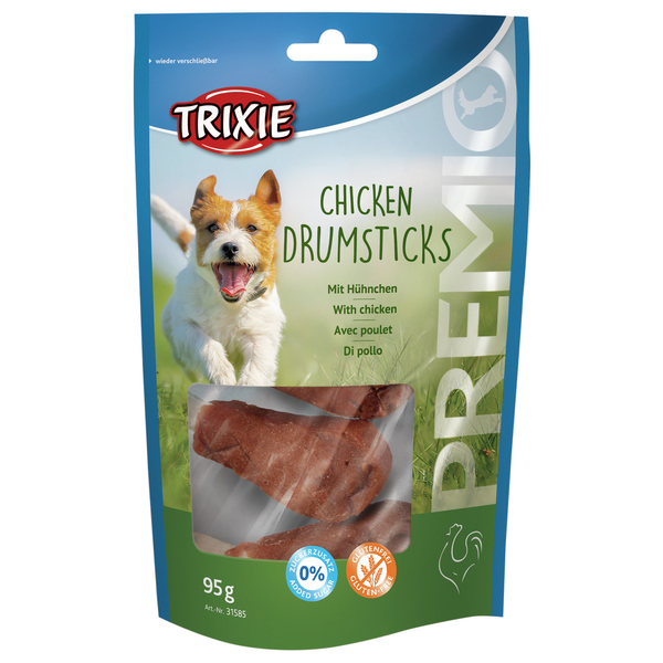 Afbeelding Trixie Premio Drumsticks - Hondensnacks - Kip 95 g 5 stuks door Petsplace.nl