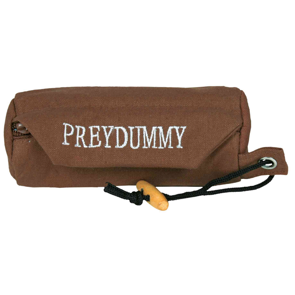 Trixie Dog Activity Preydummy - Bruin met zwarte lus - ø 6 × 14 cm