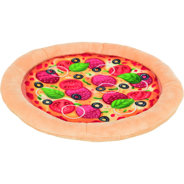 Afbeelding Pluche Fastfood hondenspeeltje Pizza 26 cm door Petsplace.nl