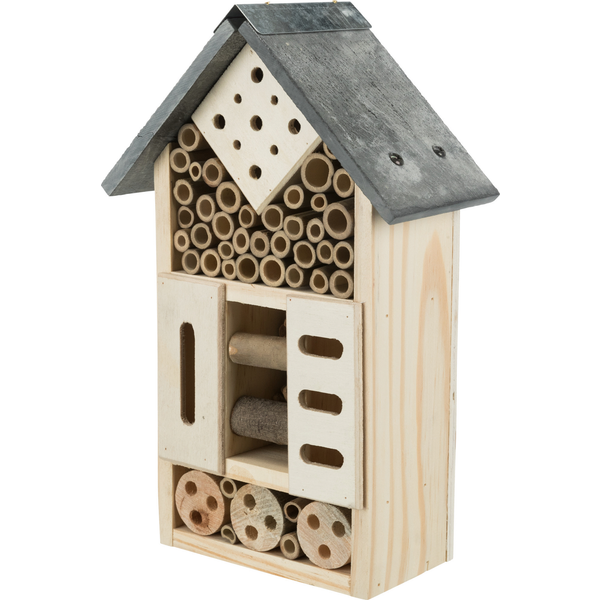 Afbeelding Trixie Insectenhotel - Nestkast - 18x10x29 cm Houtkleur door Petsplace.nl