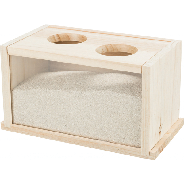 Afbeelding Trixie Zandbad - Vachtverzorging - 20x12x12 cm door Petsplace.nl
