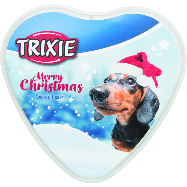 Afbeelding Trixie Merry Christmas Mini Hearts - Hondensnacks - 140 g door Petsplace.nl