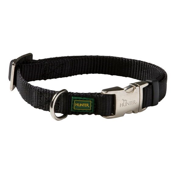 Hunter Halsband Vario Basic Alu-strong Zwart