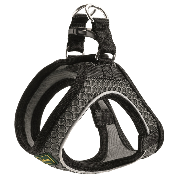 Afbeelding Hunter Harnas Hilo Comfort Antraciet - Hondenharnas - 48-55/52-58 cm door Petsplace.nl