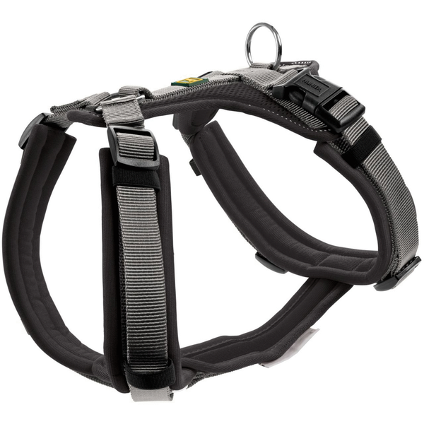 Hunter Harnas Maldon Zwart&Grijs - Hondentuig - 69-105 cm
