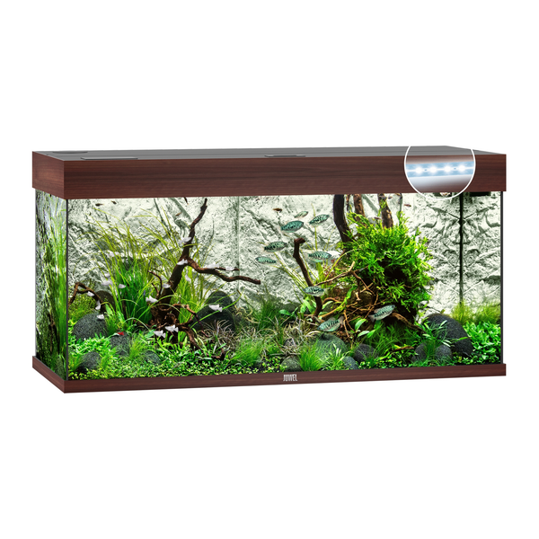 Juwel Aquarium Rio 180 Led 101x41x50 cm - Aquaria - Donkerbruin Ca. 180 L