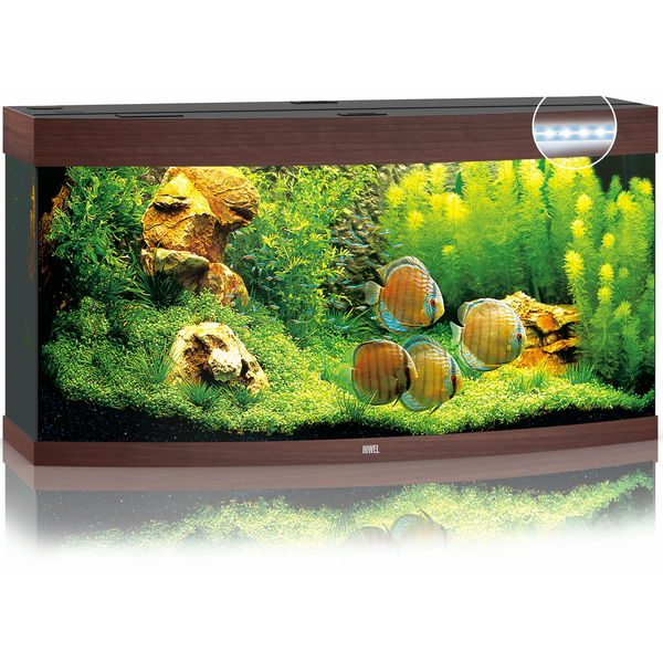 Juwel Aquarium Vision 260 Led 121x46x64 cm - Aquaria - Donkerbruin Ca. 260 L