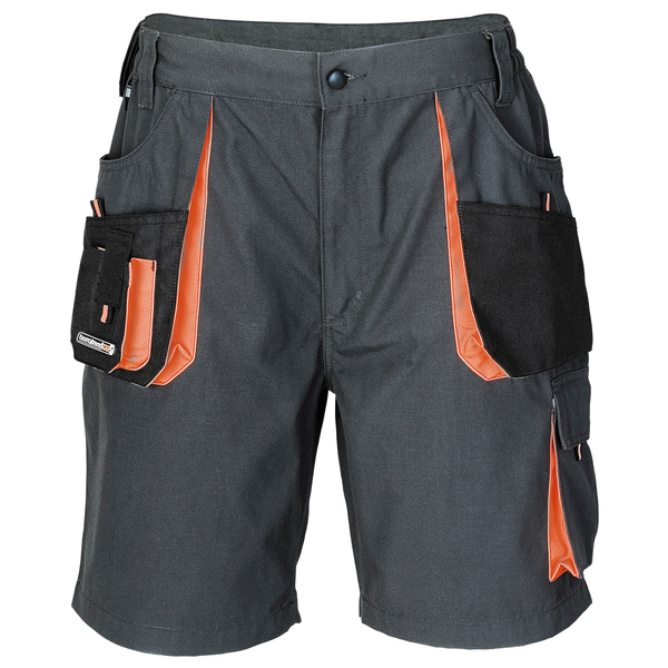 Terra Trend Job Werkshort Grijs&Oranje&Zwart - Werkkleding - 48