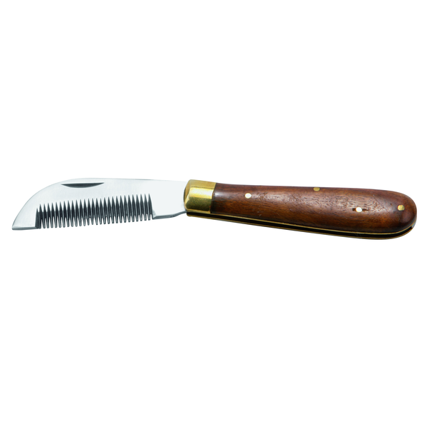 Afbeelding Waldhausen Manentrimmes Inklapbaar - Paardenverzorging - 18 cm Hout door Petsplace.nl