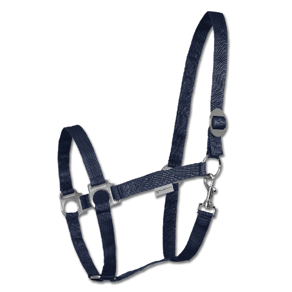 Waldhausen Halster Perlon Blauw - Paardenhalster - Cob