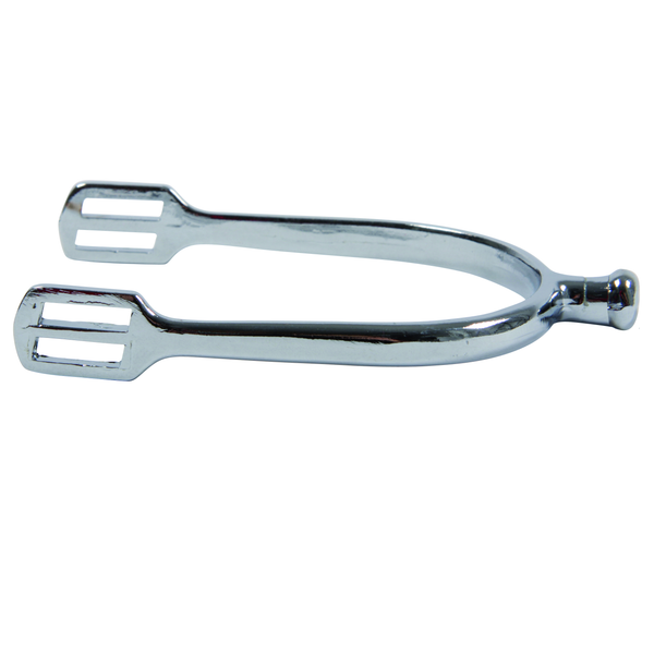 Afbeelding Waldhausen Knopspoor Met Riem Volwassenen A 2 - Rijbenodigdheden - 30 mm Chroom Roestvrij door Petsplace.nl