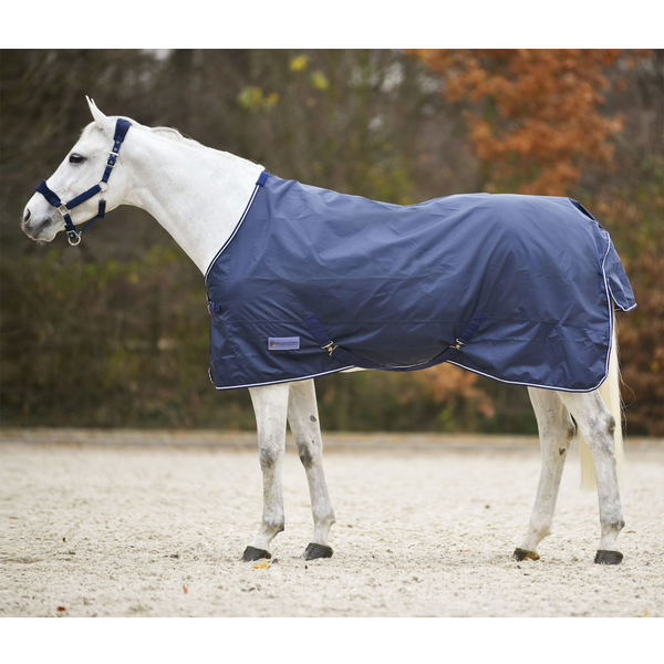 Afbeelding Waldhausen Regendeken Economic Azure - Paardendekens - 185 cm door Petsplace.nl