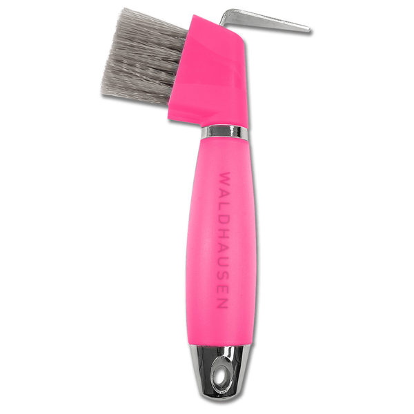 Waldhausen Hoevenkrabber Met Gelgrip 17 cm - Paardenverzorging - Roze