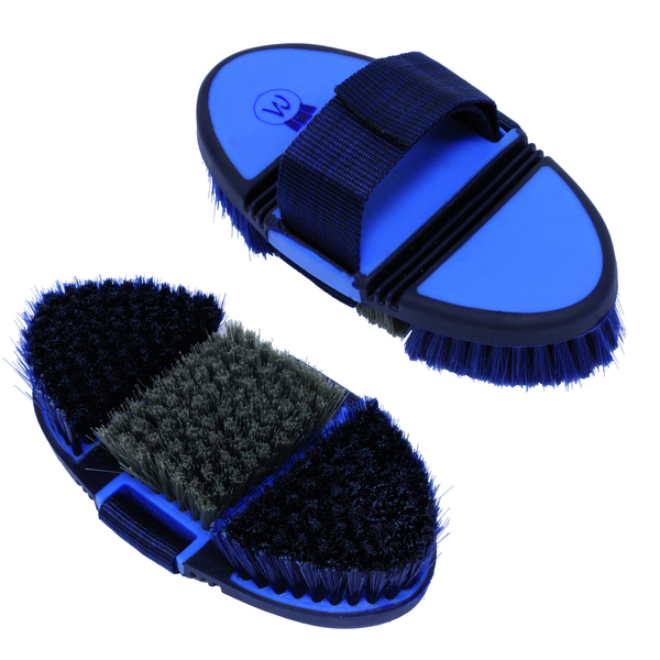 Waldhausen Body Brush Flexi - Azuurblauw