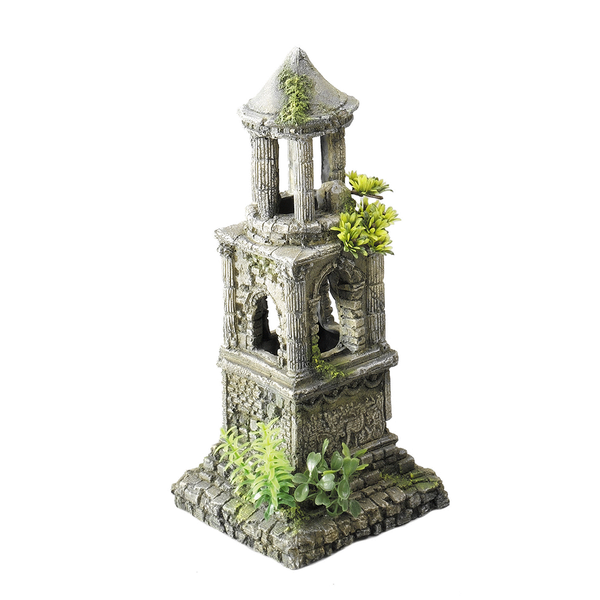 Afbeelding Europet Bernina Decor Mausoleum - Aquarium - Ornament - 145x137x302 mm door Petsplace.nl