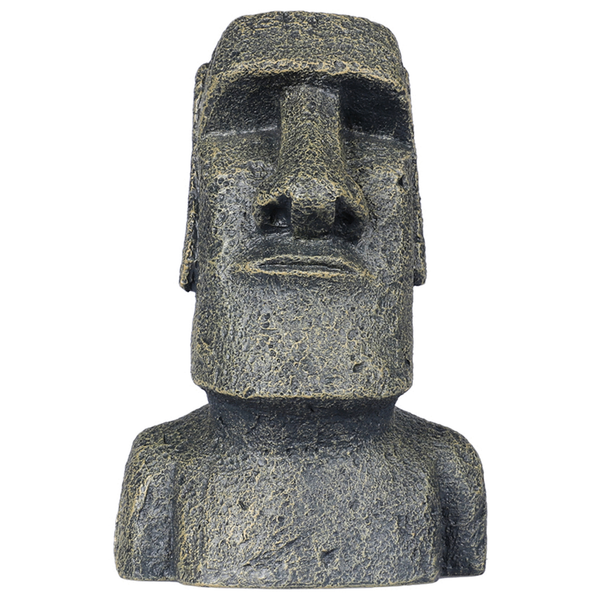 Aqua Della Moai Beeld - Aquarium - Ornament - 11x9x17 cm