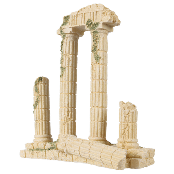 Afbeelding Aqua Della Griekse Pilaar - Aquarium - Ornament - 19.3x7.1x21.5 cm door Petsplace.nl