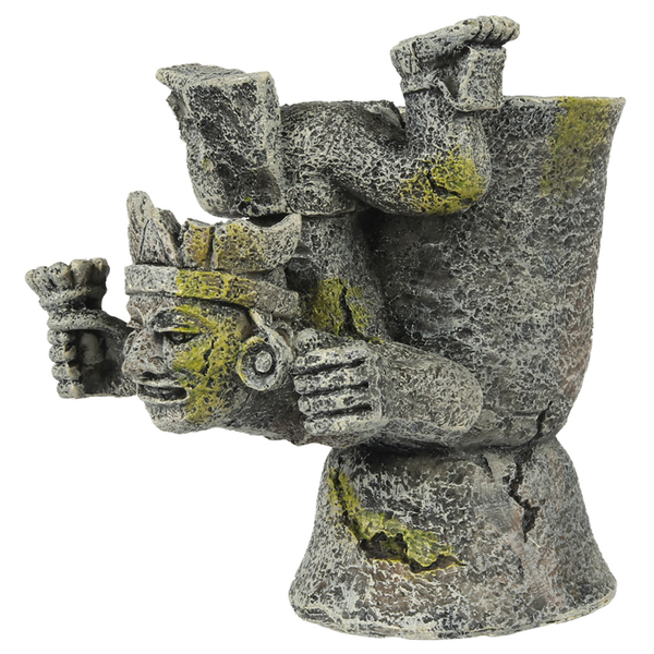 Afbeelding Aqua Della Azteekse Graal - Aquarium - Ornament - 10.3x8.5x10 cm door Petsplace.nl