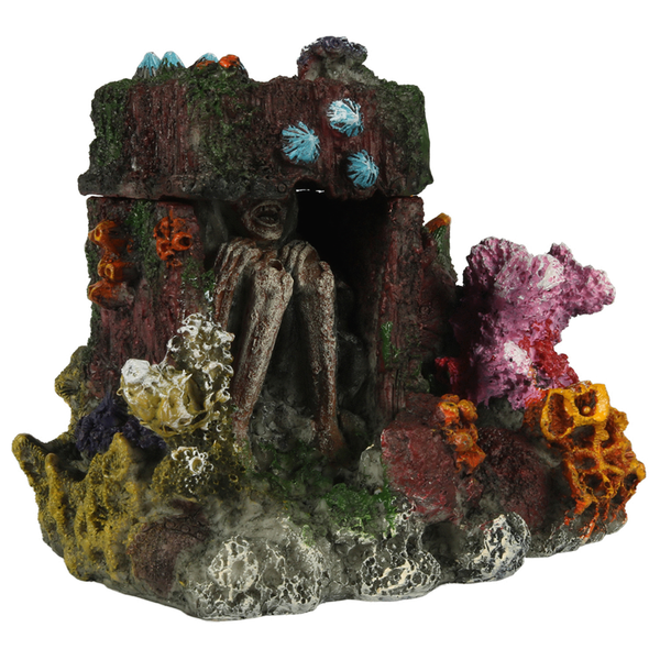 Afbeelding Aqua Della Verdwaald Bot - Aquarium - Ornament - 15x11x11.5 cm door Petsplace.nl