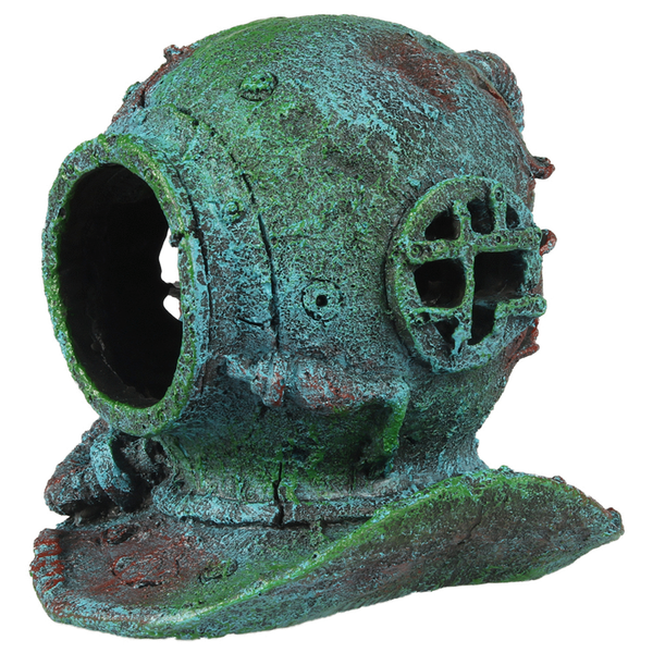 Afbeelding Aqua Della Duikhelm - Aquarium - Ornament - 14.5x14x13 cm door Petsplace.nl
