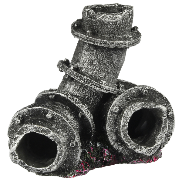 Afbeelding Aqua Della Metalen Buizen - Aquarium - Ornament - 11.2x7x10.7 cm door Petsplace.nl