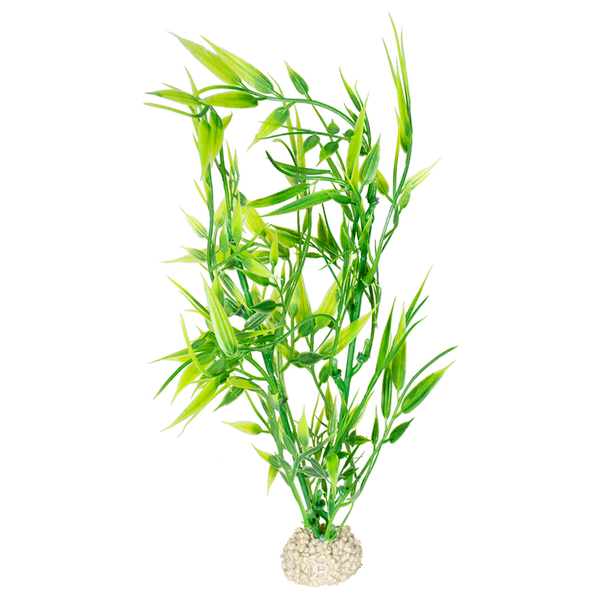 Aqua Della Decor Plant Bamboo - Aquarium - Kunstplant - 27 cm Groen