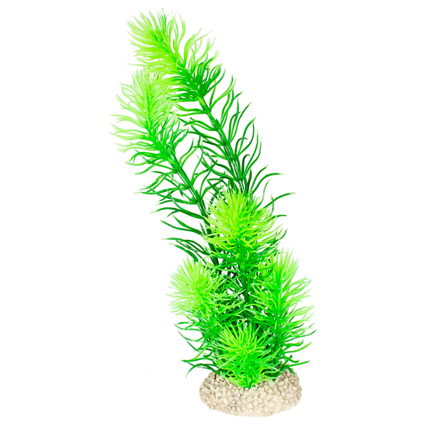 Aqua Della Decor Plant Hornwort - Aquarium - Kunstplant - 24 cm Donkergroen